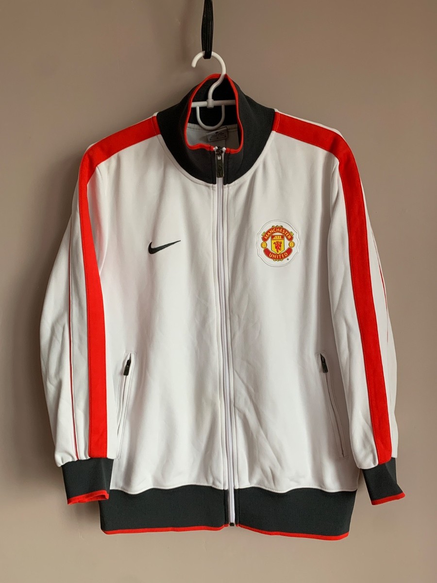 Manchester United 2008 Football Track Jacket Nike Retro Soccer