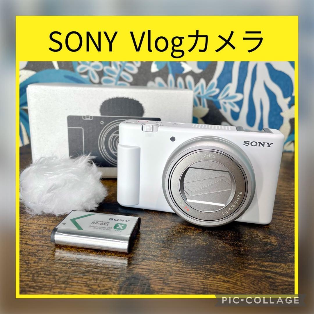 Sony VLOGCAM ZV-1M2 Compact Digital Camera 20MP 4K UHD White