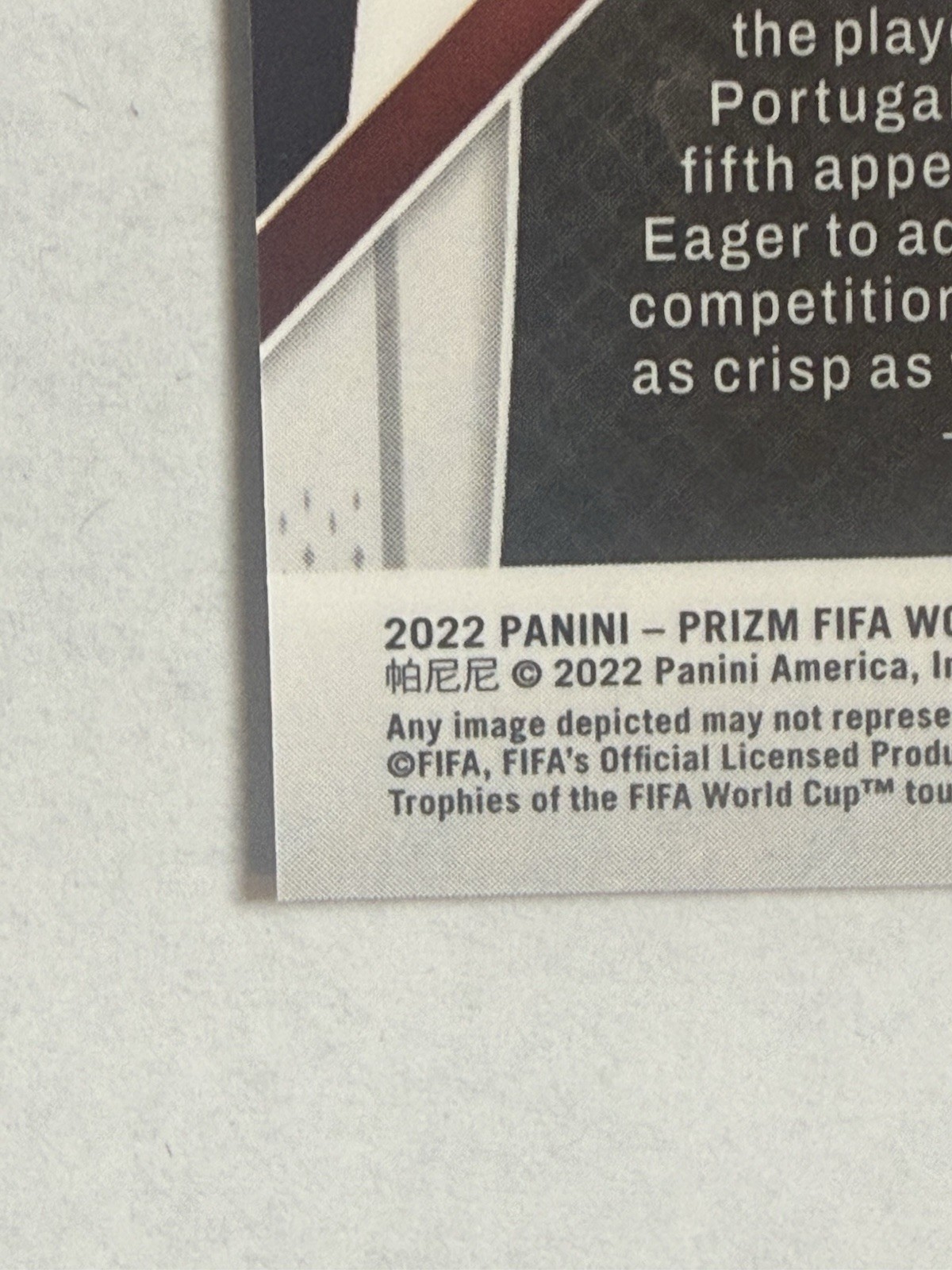 Cristiano Ronaldo PURPLE WAVE Parallel /99 2022 Prizm World Cup Qatar #175 RARE view 10