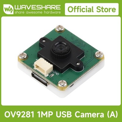 Waveshare OV9281 1MP Mono USB Camera A Supports 120FPS High Frame Rate Recording