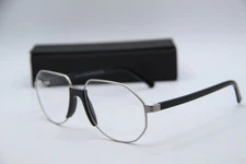 NEW ANDY WOLF CONGLETON COL. A BLACK GUNMETAL AUTHENTIC FRAMES EYEGLASSES 58-17