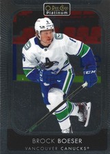 2021-22 O-Pee-Chee Platinum - Brock Boeser #35 Vancouver Canucks