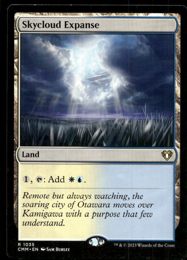 SKYCLOUD EXPANSE COMMANDER MASTERS MAGIC: THE GATHERING LP