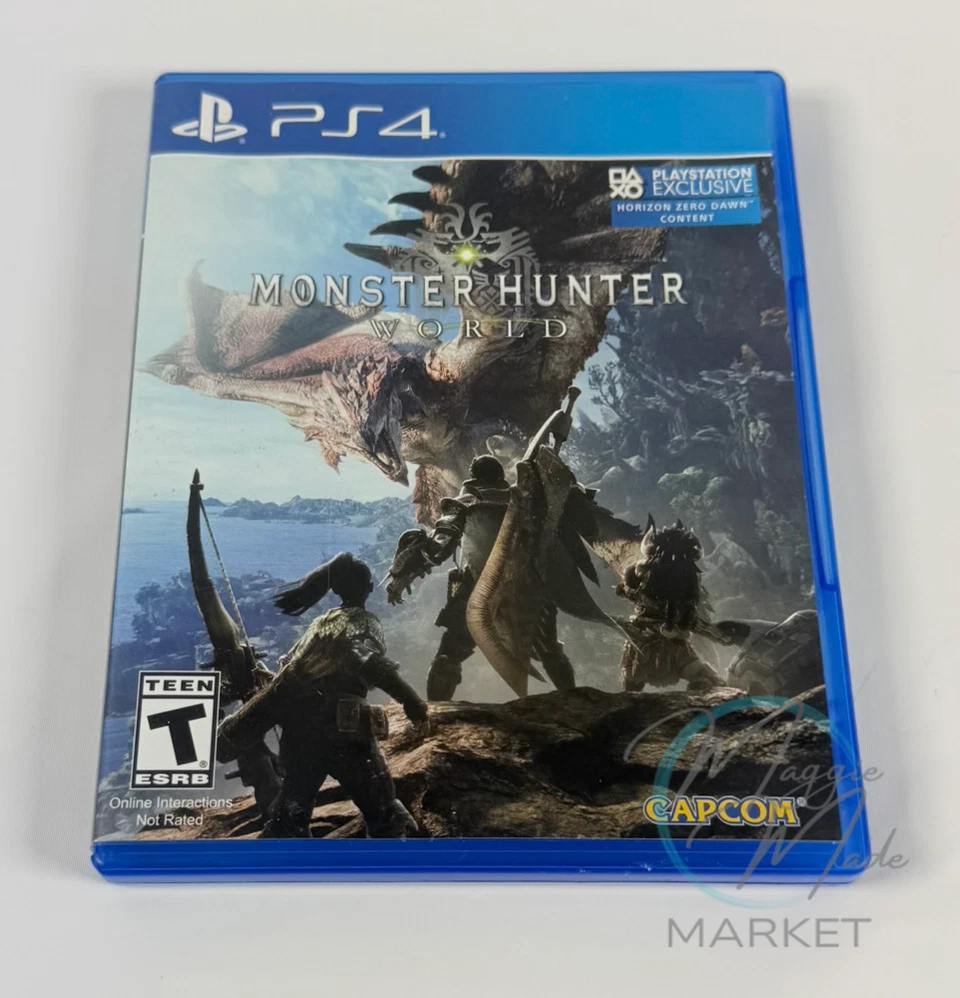 Sony PlayStation 4 Monster Hunter: World Video Games for sale | eBay
