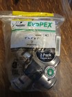 SharkBite EvoPEX Push to Connect Reducing Tee Fitting 1"x1"x1", 2pk, Unopened — photo 1