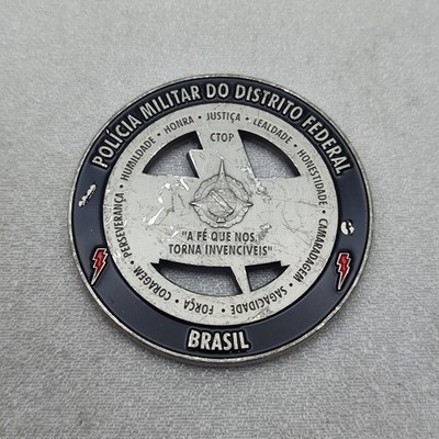 Brasil Policia Militar Do Distrito Federal Challenge Coin