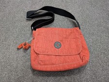 Borsa a tracolla vintage Kipling trasporto privato messenger - arancione - Janis Monkey