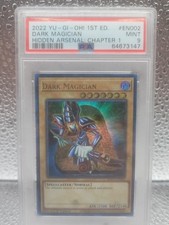 2022 Dark Magician 1st Edition PSA9 EN002