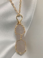 Chakra Healing Carnelian Necklace Bohemian Retro 18-20 Inch Gold-Tone New 869