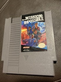 Mission: Impossible Original (NES, Nintendo Entertainment System) 1990 Vintage