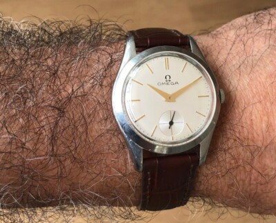 OMEGA JUMBO 36mm MANUAL Cal. 265 Ref. 2503 VINTAGE 1950 WRIST