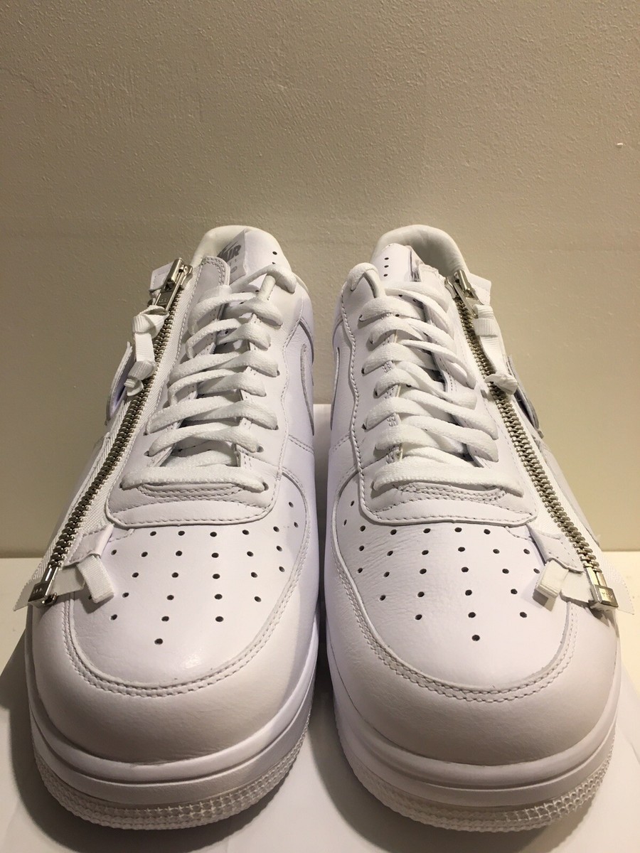 New Nike Lunar Force 1 Acronym '17 AF100 Triple White size 12.5 AJ6247 100