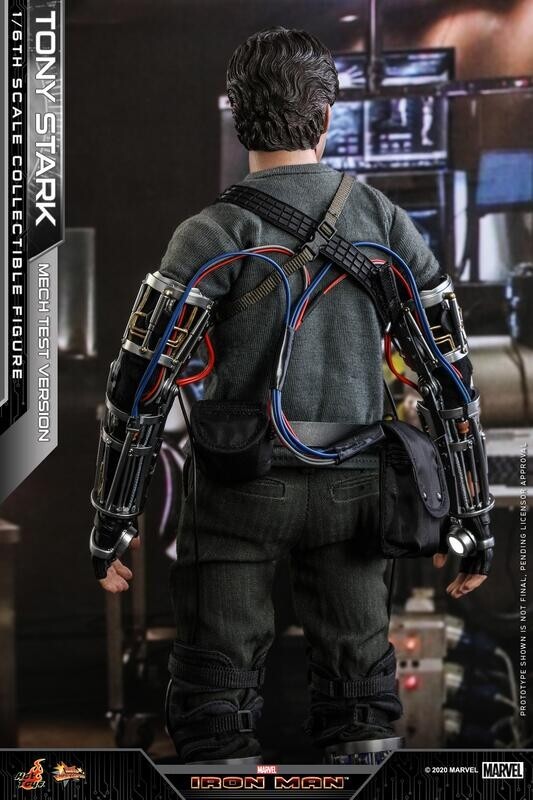 HOT TOYS MMS582 IRONMAN TONY STARK MECH TEST DELUXE VER. 2.0