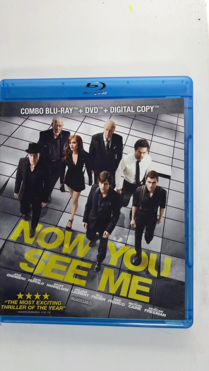 Now You See Me (Blu-ray/DVD, 2013, 2-Disc Set, Canadian
