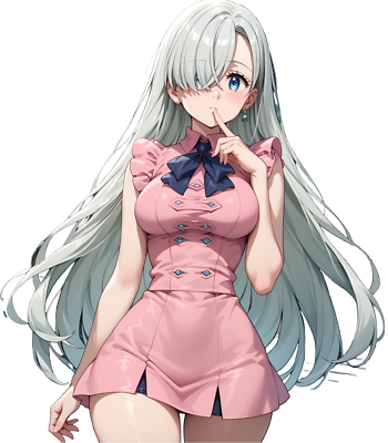 Elizabeth Liones Deadly Sins Waifu Anime Sticker 6