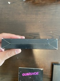 Gumshoe Nintendo NES Complete EX VGC Manual Insert 5 Screw Hang Tab