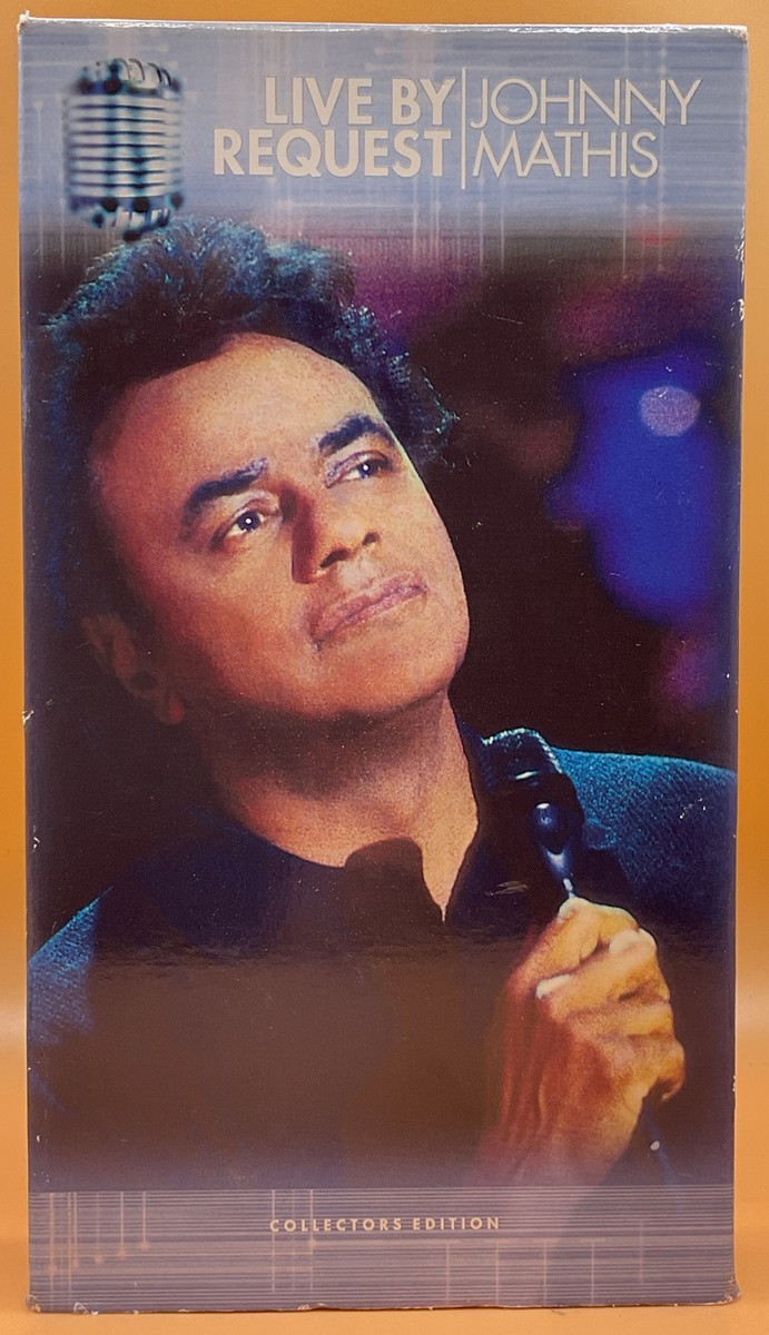 Johnny Mathis - Live By Request VHS 1999 **Buy 2 Get 1 Free