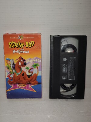 Scooby-Doo Goes To Hollywood VHS Tape 1997. Warner Bros. Hannah Barbara
