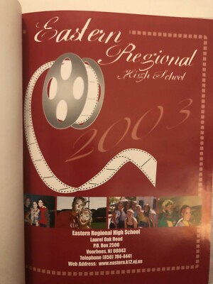 2003 Eastern Regional High School Annual Yearbook Voorhees New