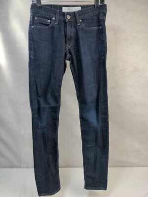 Express Men’s Alec Super Skinny Fit Denim Jeans 28x32 Dark Wash