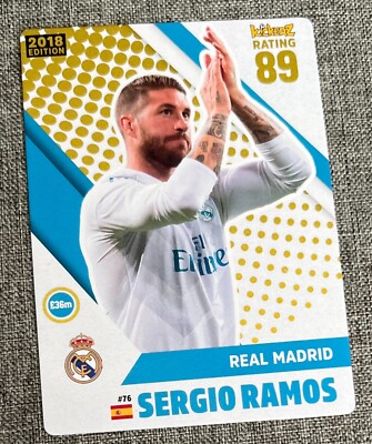 Sergio Ramos #76 Real Madrid 2018 Spain Kickerz