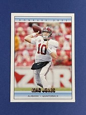 2022 Panini Chronicles Donruss Draft Picks No. 25 Mac Jones Gold Patriots Bama