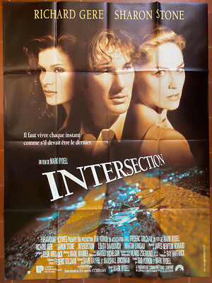 Plakat INTERSECTION Mark RYDELL Richard GERE Sharon STONE 120x160cm