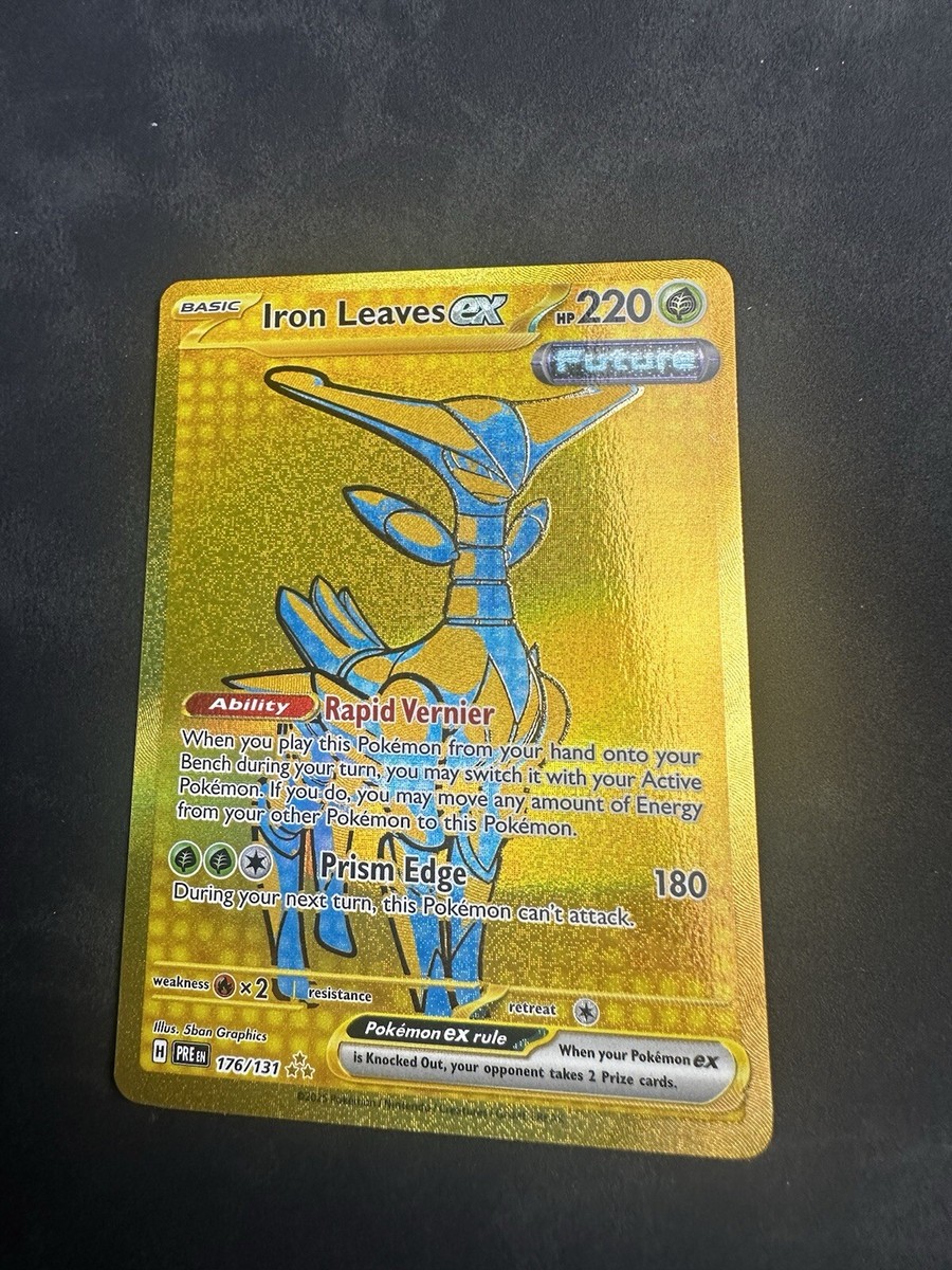 Iron Leaves ex 176/131 Sv: Prismatic Evolutions Holo | eBay