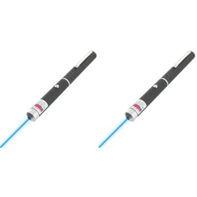 2pc Blue Violet Purple Laser Pointer Pen 405nM Visible Light Beam High Power