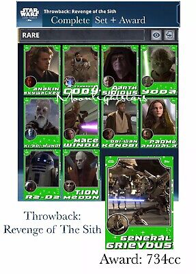 Topps STAR WARS Dual Perceptions Uncommon 20 Cards Set REVENGE OF THE SITH