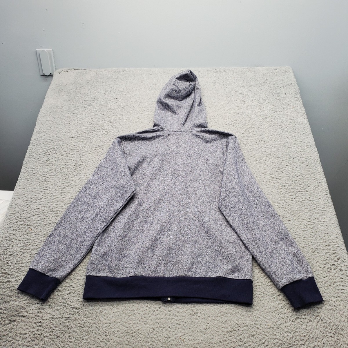 トップス S w zip hoodie long theredthread gray THEREDTHREAD / ザレッドスレッド】S w zip hoodie long