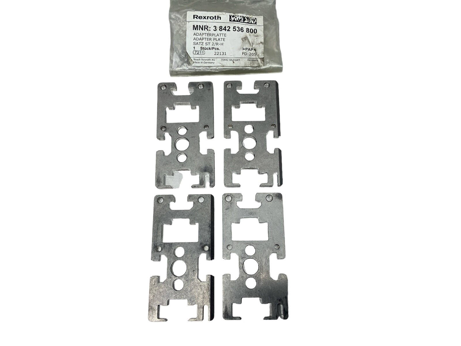 Bosch Rexroth 3842536800 Adapter Plate Kit ST2/R-H