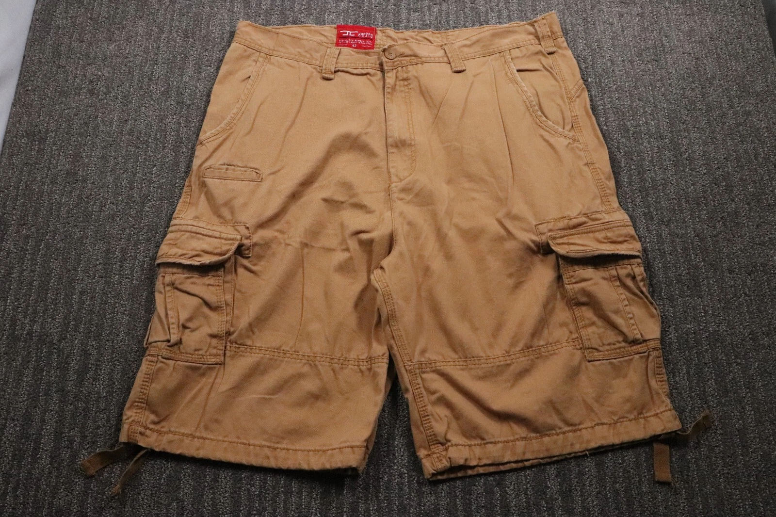 Jordan Craig pantaloncino cargo uomo 42x11 grunge utility skater tasche Y2K pesante