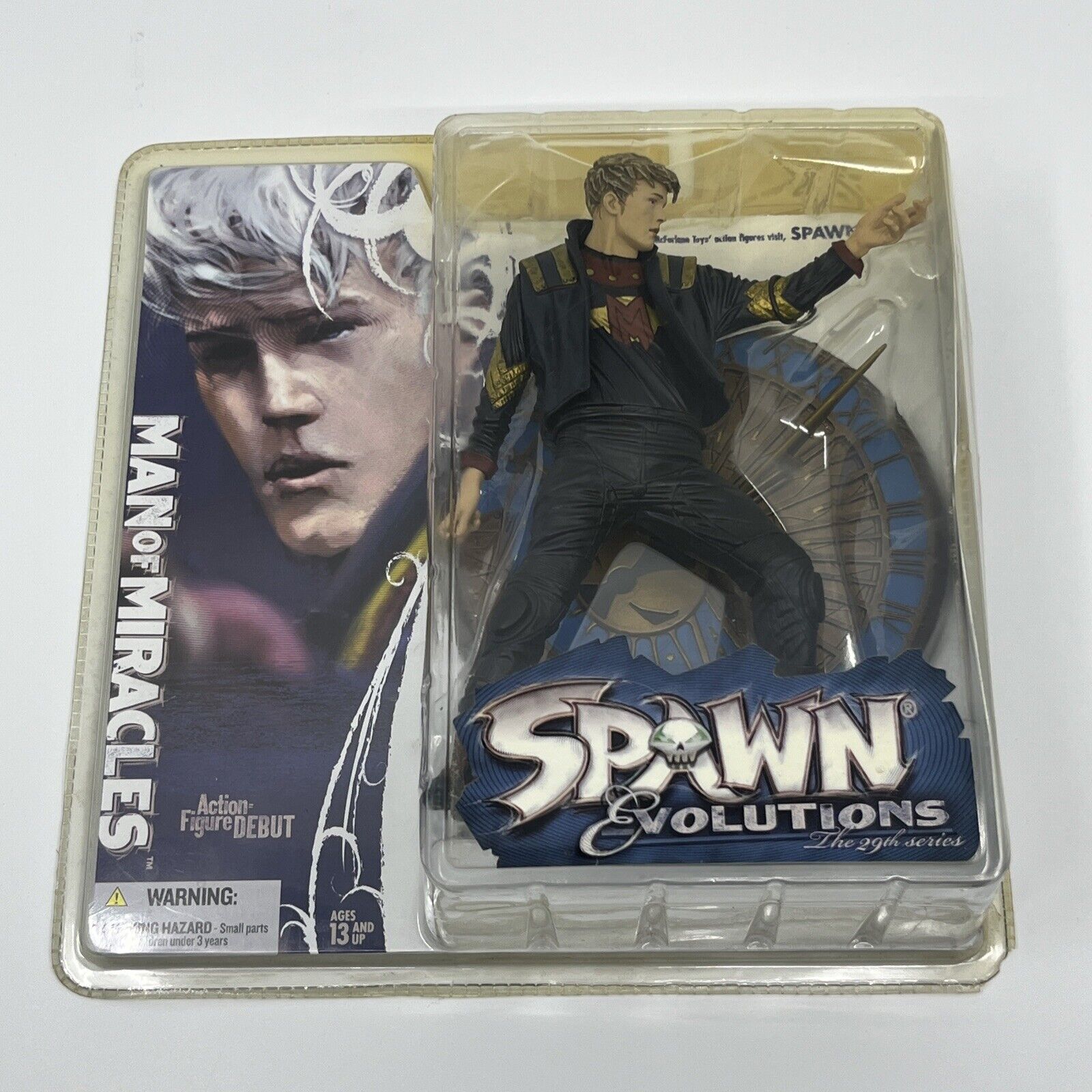 2006 Spawn Evolutions Man of Miracles 7” Action Figure 29th Series - New Sealed!