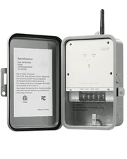 DEWENWILS Pool Pump Timer, Outdoor Smart WiFi Box, Heavy Duty 40A 240VAC 3HP