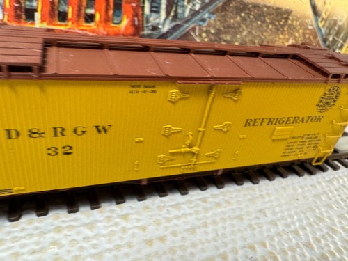 🚂 HOn3 -D & RGW- REEFER CAR - #32💥WH710 - Picture 3 of 7