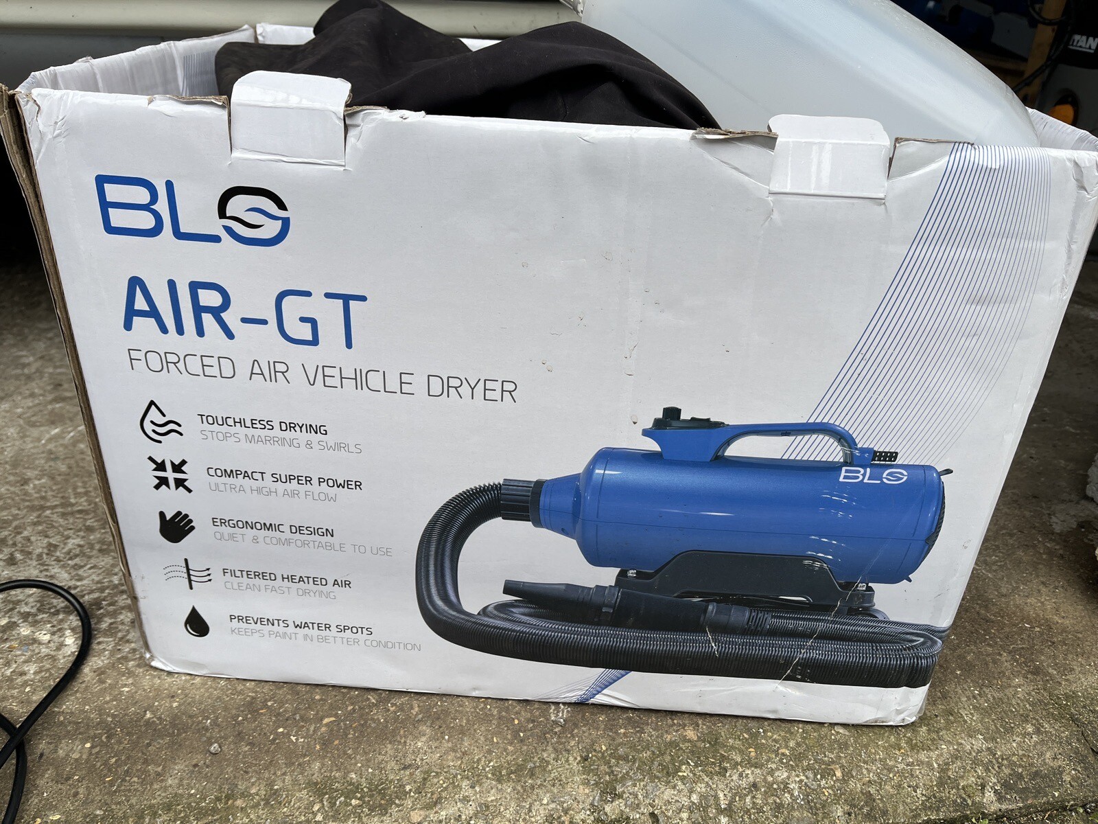 BLO AIRGT CAR DRYER BLOWER VEHICLE DRYER VARIABLE SPEED WARM AIR
