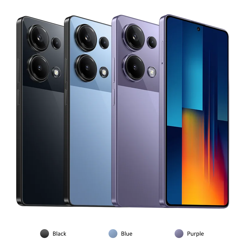 POCO M6 Pro 8GB RAM 256GB ROM パープル Xiaomi Poco M6 Pro 4G Dual SIM 256GB ROM 8GB RAM GSM Unlocked