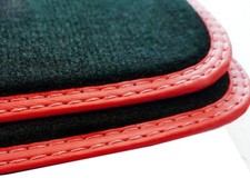 2 Hintermatten Fußmatten für JAGUAR XJ X300 Bj.1994-1997 Velours 49 cm