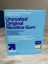 Sale Up Up 4mg Gum Original 170 Pieces Expires 2/26 comparable 2 Nicorette 