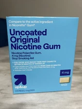 Sale Up &Up  4mg Gum Original 170 Pieces Expires 2/26(comparable 2 Nicorette)