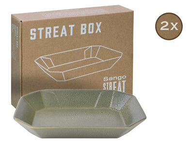 CreaTable - Streat Food - Box 2-tlg (Grün)