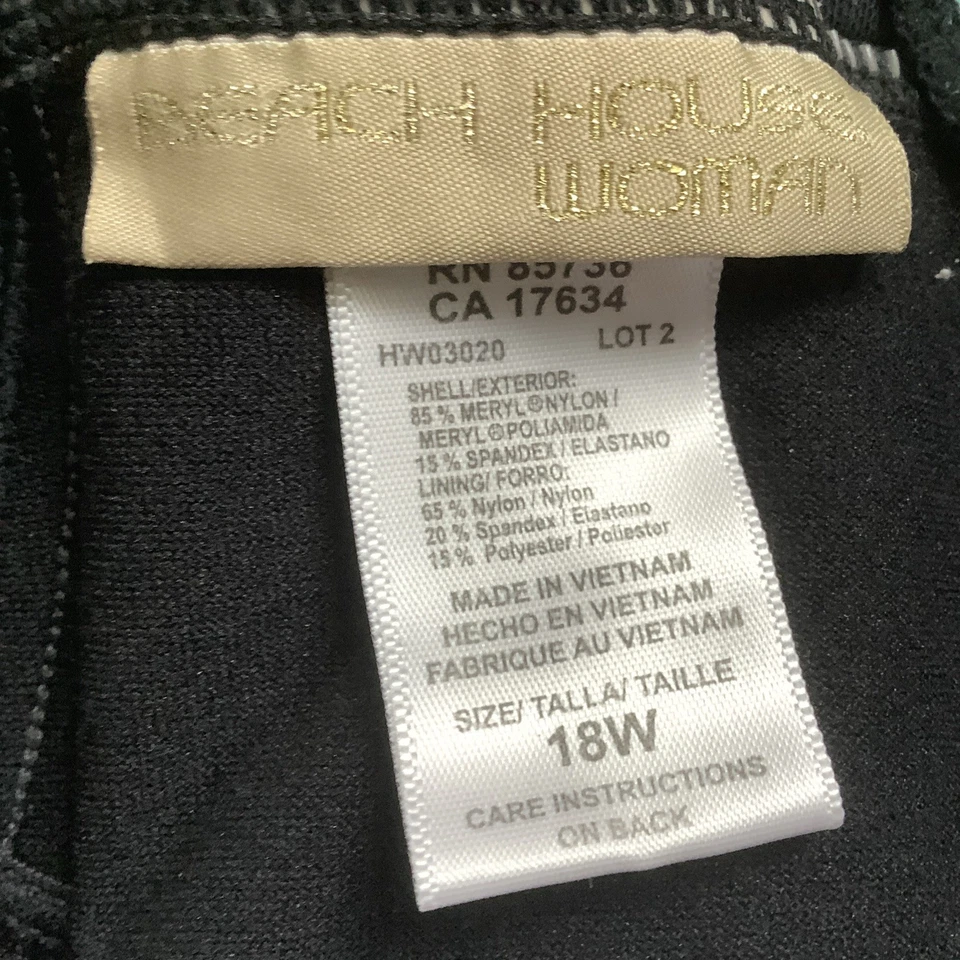 Beach House Women Swimsuit Top 85736 Animal Print 18W — 第 3/3 张图片