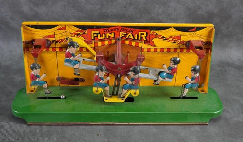Wolverine Tin Litho Sunny Andy Fun Fair 14" Long W26