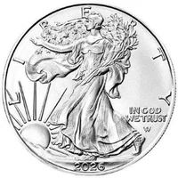 2026 1 oz American Silver Eagle Coin BU