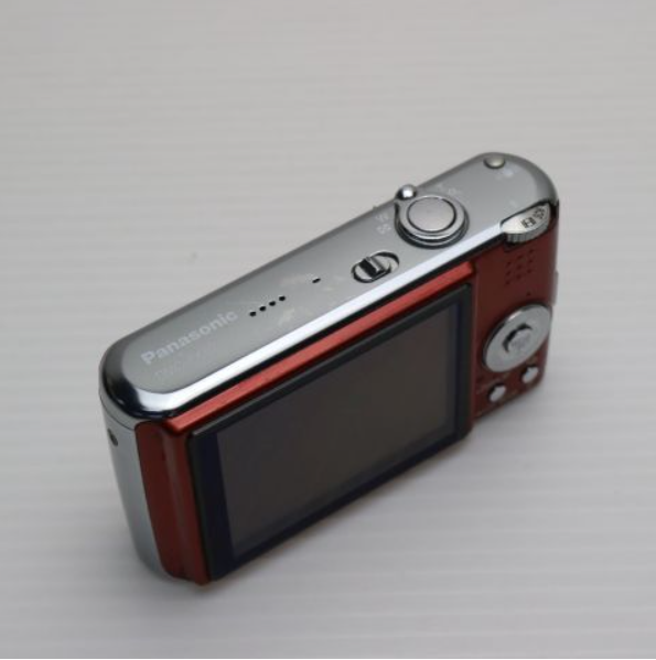 Panasonic　LUMIX DMC-FX07 レッド Panasonic Lumix DMC-FX07 Red 7.2 MP Compact Digital Camera From
