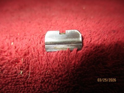 Hi-Standard Model-B, Mfg.-1940 &41, 22LR,, PART: Rear Sight