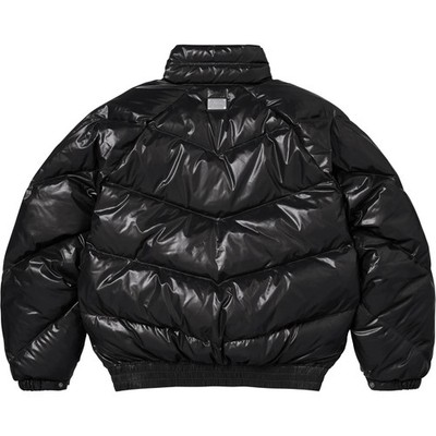 Supreme x Schott Glossy Lightweight Down Puffer Jacket 3colors