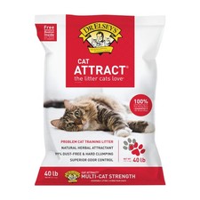 Premium Clumping Cat Litter - Cat Attract - 99 Dust-Free, Low Tracking, Hard...