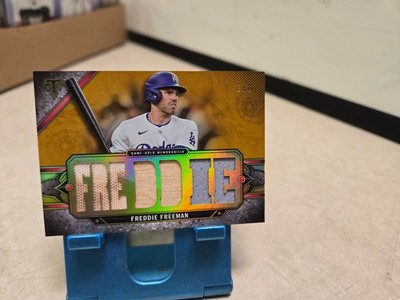 2024 Topps Triple Threads GAME USED Freddie Freeman Jersey/Bat Relic /9 Dodgers
